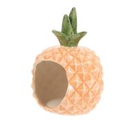 MOTHNUR Ceramic Hamster Hideout Cooling Nest Small Pet Sleeping House for Hamsters Chinchillas Guinea Pigs Hideaway for Comfortable Rest and Play