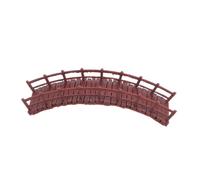 MOTHNUR Chinese Style Miniature Bridge Ornament Sturdy Arch Bridge Figurine for Garden Bonsai Dollhouse Decoration Cultural Heritage Design for Home and Office Display