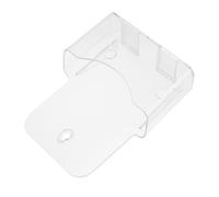 MOTHNUR Clear Acrylic Wall Mount Brochure Holder Single Display Stand for Flyers Magazines Documents Transparent Paper Rack with High Clarity Easy Installation Multipurpose Literature