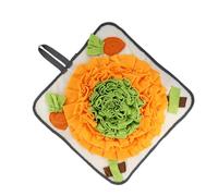 MOTHNUR Colored Dog Snuffle Mat Lightweight Polar Fleece Pet Foraging Cushion Multi-purpose Food Mat for Stress Relief and Interactive Training Portable and Washable Sniffing Pad for Dogs