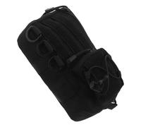 MOTHNUR Compact Portable Medical Kit Bag for Emergency Response Waist Organizer with Multi Compartments Fabric Travel Medicine Pouch for Outdoor and Tactical Use