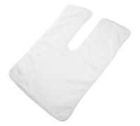 MOTHNUR Coral Fleece Hair Towel Wrap for Wet Hair White Quick-dry Absorbent Salon Head Towel for Household and