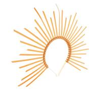 MOTHNUR Creative Gold Headband DIY Goddess Headdress Party Hair Accessory for Women Lightweight Comfortable Multi Purpose Headpiece for Engagements and Carnivals