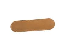 MOTHNUR Creative Large Camel Leather Pen Pouch Holder Single Pencil Bag Protective Sleeve for Fountain and Ballpoint Pens Handmade Retro Design with Genuine Hand Stitched Material for