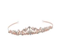 MOTHNUR Crystal Bridal Tiara Wedding Headband Hair Vine for Goddess Engagement Party