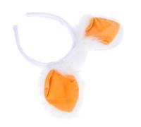 MOTHNUR Cute Lamb Ears Plush Headband Soft Comfortable Animal Headdress for Halloween Costume Parties Cartoon Dress Up Adorable Sheep Ear Shape Hair Accessory