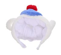 MOTHNUR Cute Plush Teapot Hat Funny Tea Kettle Headgear for Adults and Unique Cosplay Photo Prop Easy to Wear Party Costume Accessory for Halloween and Tea Parties
