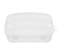 MOTHNUR Diving Masks Case Hard Shell Protective Goggles Box for Scuba and Snorkeling, Compact White Plastic Storage Bag for Adult Swim and
