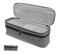 MOTHNUR Double Hair Curler Travel Bag with Spacious Storage for Hair Dryer and Styling Tools Compact Portable for Convenient The Go Use