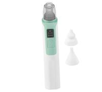 MOTHNUR Electric Nasal Aspirator with PP Silicone Tips Easy to Operate Newborn Snot Cleaner for Safe Nose and Ear Mucus Removal Soft Gentle Suction Tool in Light Green
