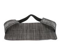 MOTHNUR Ergonomic Recliner Pillow Headrest for Folding Chairs Replacement Deck Chair Cushion with Elastic Band Soft Fabric Support for Comfortable Nap and Relaxation Black Grey