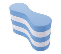 MOTHNUR EVA Swimming Pull Buoy Leg Float for Swim Training Blue-white Pool Buoy for Upper Body and Core Strength Development and Adults Swim Aid