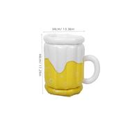 MOTHNUR Extra Large Inflatable Drink Bucket PVC Cooler for Parties Jumbo Ice Storage Tub for Beverages Creative Football Shape Design Beach Party Accessory and Summer Drink Chiller