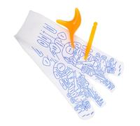 MOTHNUR Foot Pressure Point Massager Socks 3pcs Reflexology Tool Set Acupressure Therapy Socks for Men's Foot Massage and Trigger Point Relaxation for Circulation and Spa Use