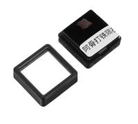 MOTHNUR Fusion Crust Meteorite Specimen 0.5-1cm Irregular Black Meteorite Rock for Scientific Teaching, Geology Educational Sample and Cabinet Mineral Display in Classroom Or Home Office