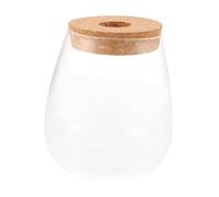 MOTHNUR Glass Terrarium Bottle for Hydroponic Plants Transparent Ecological Plant Vase DIY Moss Landscape Decoration for Home and Office