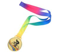 MOTHNUR Gold Cycling Medals for Road Bike Racing with Elegant Design Sports Prize Awards for Competitions and Training Camps Professional Achievement Medals for Cyclists
