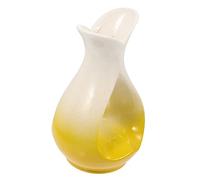MOTHNUR Gradient Color Ceramic Flower Vase Heart Shape Decorative Vase for Home Living Desktop Ornament Unique Artistic Flower Container with Corrosion-resistant Finish for Bouquets and
