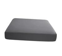 MOTHNUR Grey Cotton Mattress Protector Fitted Sheet for Bed Non-slip Thin Mattress Cover for Home Use Soft Breathable Bed Cover Stain and Moisture Resistant for Family and Holiday