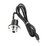 MOTHNUR Guitar End Pin Jack Socket Plate Female to Male Output Plug for Acoustic Guitar High Sensitivity Construction Compatible with Various Models