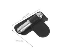 MOTHNUR Guitar Endpin Socket Cap Set with 30Mm Copper Tube and PU Protective Cover Electric Bass and Acoustic Guitar Tail Pin Guard for Home Practice