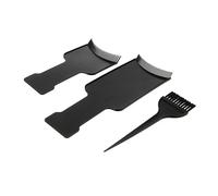 MOTHNUR Hair Coloring Kit 3-Piece Set Highlighting Board and Brushes for Professional Hairdressing for Balayage and Color Treatments