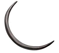 MOTHNUR Hand Carved Wooden Hair Stick for Women Crescent Fork Lightweight Curved Bun Pin for Secure Updo Styling for Daily Use