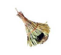 MOTHNUR Handmade Bamboo Leaf Hanging Bird Nest Grass Weaving Bird House Comfortable Nesting Box for Canary Parrot Lark for Indoor Use