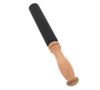 MOTHNUR Handmade Wooden Singing Bowl Mallet with PU Wrap Tibetan Nepalese Style Sound Therapy Stick for Meditation Yoga Mindfulness Practices Percussion Tool with Traditional Design