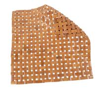 MOTHNUR Handwoven Bamboo Seat Cushion Hollow Ventilated Square Mat for Outdoor Indoor Chairs Tatami Decorative Pad for Spaces and Car Seats