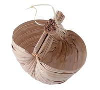 MOTHNUR Handwoven Palm Leaf Dessert Bowl Southeast Asian Style Smoothie and Breakfast Bowl for Fruit Salad Jelly and Milk