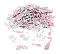 MOTHNUR Happy Birthday Confetti Table Scatter Decorations Pink Party Cake Confetti for Festive Table Centerpieces Easy Cleanup Birthday Party Decor for Carnival Shower