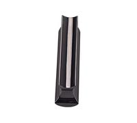MOTHNUR Hawaii Guitar Slide Bar Stainless Steel Lap Steel Stick Black Ergonomic Grip Cutaway Ends for Enhanced Control and Sustain
