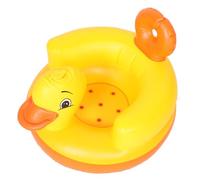 MOTHNUR Inflatable Seat Duck Shape Floor Sofa Cushion Portable Back Support Chair for Boys and Easy to Inflate Comfortable and Safe Seating for Home and Travel