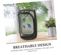 MOTHNUR Insect Observation Cage with Breathable Mesh Frame for Butterfly Habitat and Insect Breeding Lightweight Portable for Outdoor Exploration and Learning