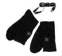 MOTHNUR Intelligent Heated Socks Adjustable Temperature Cotton Winter Warm Socks for Men and Women Elastic Comfortable Outdoor Use No Battery