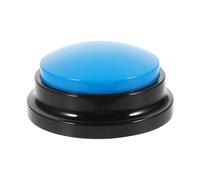 MOTHNUR Interactive Recording Button for Dogs Loud Playback Pet Communication Energy-relief Training Aid for Smart Pets Blue Household Dog Accessory