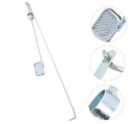 MOTHNUR Iron Trash Can Replacement Pedal for Outdoor Garbage Bin Corrosion-resistant Metal Foot Pedal with Easy DIY Installation Operation for Trash Bins