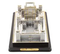MOTHNUR Jerusalem Holy Temple Model Religious Ornament Detailed Resin Sculpture for Home Office Decor Memorial Symbolizing Ancient Culture and Reverence