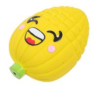 MOTHNUR Latex Squeaky Dog for Small Dogs Puppy Teething Interactive Chew with Laughing Corn Vegetable Face Sturdy Pet for Aggressive Chewers