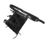 MOTHNUR Leather Sword Belt Holder Japanese Style Katana Waist Carrier Wear-resistant Practical Storage for Two Three Swords Safe and Easy to Install