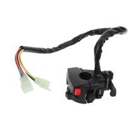 MOTHNUR Left Handlebar Light Control Switch for Atvs and Motorcycles Weather Resistant with Start Stop Headlight Kill and Choke Functions Ergonomic Five-function Assembly for Off-road