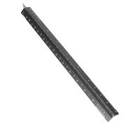 MOTHNUR Lightweight Aluminum Triangular Architectural Scale Ruler Imperial Drafting Tool for Architects Engineers Students with High-visibility Graduations for Precise Measurement and