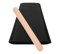 MOTHNUR Lightweight Metal Cowbell Musical Instrument with Wooden Mallet Stick Easy to Use for Drum Set and Stage Performance Hand Percussion for Beginners and Football Game