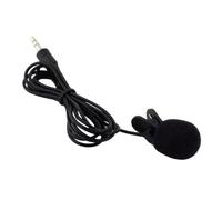 MOTHNUR Loudspeaker Lapel Clip Microphone with Dynamic Sound and Clip-on Design 3.5mm Wired Lavalier Microphone for Teaching and Lectures, Frequency Range 30 to 15000hz, Plastic Material