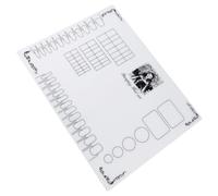 MOTHNUR Manicure Tools Finger Nail Color Stamping Practice Pad Kiss Soft Hand Mats Manicure Mat White Silica Gel