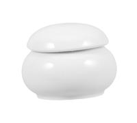 MOTHNUR Medium Ceramic Pet Urn for Ashes Small Dog and Cat Memorial Cremation Keepsake Portable White Ashes Container Safe Storage for Precious Pet Remains