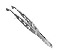 MOTHNUR Meibomian Gland Expressor Eyelid Forceps Precision Metal Tweezer for Eye Care Blockage Relief Beauty Tool Portable for Women