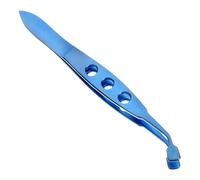 MOTHNUR Meibomian Gland Expressor Eyelid Tweezer Metal Precision Tool for Women Beauty Eyelid Massage and Gland Blockage Relief Compact Design for Eye Health and Comfort