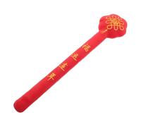 MOTHNUR Meridian Massage Hammer Stick Manual Handheld Back Massager Hammer with Extended Handle Chinese Knot Design for Full Body Muscle Relief at Home and Office